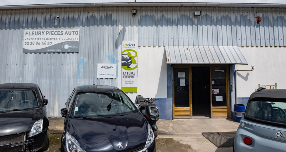 Vente de véhicules accidentés Fleury-les-Aubrais